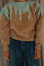 SAGE AND IVY - Sweater - Sigrid - Mint / Camel Light