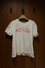 Nili Lotan - T-shirt - US 1974 Brady Tee - White / Red Print