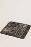 Golden Goose - foulard - Foulard Paisley Print Silk - Anthracite