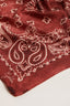 Golden Goose - Foulard - Foulard Paisley Print Silk - Spiced Appel