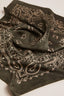 Golden Goose - Foulard - Foulard Paisley Print Silk - Moss Green