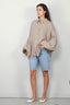 SoSue - Blouse - Antonia - linen - Mud - BYLOTTE