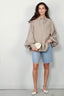 SoSue - Blouse - Antonia - linen - Mud - BYLOTTE