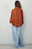 Sosue - Blouse - Antonia - Shiny Brown - BYLOTTE