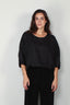 Suzie Kondi - Top - Saria Linen - Black - BYLOTTE