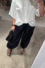 Suzie Kondi - Broek - Sofia Balloon Pants Cotton Poplin - Black