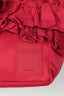 Ganni - Tas - Mini Shopper Ruffle - Fiery Red