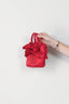 Ganni - Tas - Mini Shopper Ruffle - Fiery Red