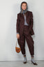 Tibi - Blazer - Eco Nylon Max Blazer - Brown - BYLOTTE