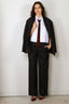 Tibi - Blazer - Tech Suiting Anorak Blazer - Black - BYLOTTE