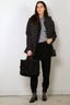 Tibi - Blazer - Tech Suiting Anorak Blazer - Black - BYLOTTE