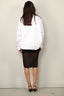 Tibi - Blouse - Eco Poplin Bubble Hem Shirt Jacket - White - BYLOTTE