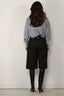 Tibi - Blouse - Sheer Wool Gauze Oversized Shirt - Heather Grey - BYLOTTE