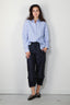 Tibi - Blouse - Striped shirting gabe oversized shirt - Blue stripe multi - BYLOTTE