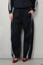 Tibi - Broek - Active Knit Winslow Pant SS25 - Navy - BYLOTTE