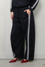 Tibi - Broek - Active Knit Winslow Pant SS25 - Navy - BYLOTTE