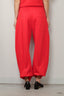 Tibi - Broek - Active Knit Winslow Pant SS25 - Red - BYLOTTE