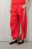 Tibi - Broek - Active Knit Winslow Pant SS25 - Red - BYLOTTE