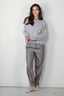 Tibi - Broek - Crispy Nylon Kat Jogger - Grey - BYLOTTE