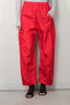 Tibi - Broek - Crispy Nylon Winslow Pant - Red - BYLOTTE