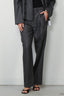 Tibi - Broek - Ellis suiting derrick trouser - Grey multi - BYLOTTE