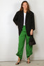 Tibi - Broek - Nylon Snap Pull On Jogger - Green - BYLOTTE