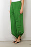 Tibi - Broek - Nylon Snap Pull On Jogger - Green - BYLOTTE
