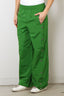 Tibi - Broek - Nylon Snap Pull On Jogger - Green - BYLOTTE