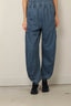 Tibi - Broek - Stretch Denim Knit Winslow Pant - Classic Wash - BYLOTTE