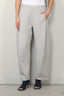 Tibi - Broek - Sweatshirt Program Winslow Pant - Heather Grey - BYLOTTE