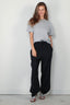 Tibi - Broek - Tropical Wool Scottie Jogger - Navy - BYLOTTE