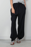 Tibi - Broek - Tropical Wool Scottie Jogger - Navy - BYLOTTE