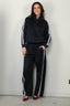 Tibi - Jack - Active Knit Zipper Detailed Track Jacket - Navy - BYLOTTE