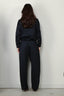 Tibi - Jack - Active Knit Zipper Detailed Track Jacket - Navy - BYLOTTE