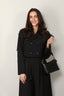 Tibi - Jack - Tropical Wool Cropped Lean DB Shirt Jacket - Black - BYLOTTE