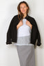 Tibi - Jacket - Recycled Tropical Wool Moto Bomber - Black - BYLOTTE
