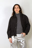 Tibi - Jacket - Tech Suiting Anorak Bomber - Black - BYLOTTE