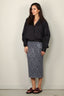 Tibi - Jas - Eco Poplin Bubble Hem Shirt Jacket - Dark Navy - BYLOTTE