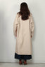 Tibi - Jas - Reversible Cuffed Trench - Tan - BYLOTTE