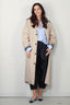 Tibi - Jas - Reversible Cuffed Trench - Tan - BYLOTTE