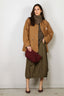 Tibi - Rok - Italian Sporty Nylon Midi Anorak Skirt - Dark Hazelnut - BYLOTTE