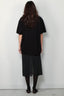 Tibi - Rok - Sheer Gauze Maxi Pencil Skirt - Black - BYLOTTE