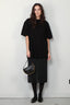 Tibi - Rok - Sheer Gauze Maxi Pencil Skirt - Black - BYLOTTE