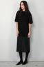 Tibi - Rok - Sheer Gauze Maxi Pencil Skirt - Black - BYLOTTE