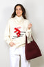 Tibi - Sweater - Soft Wool Ski Sweater Crewneck Easy Pullover - Ivory Multi - BYLOTTE
