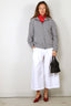 Tibi - Trui - Cardigan Stitch Sweater Vest - Latte - BYLOTTE