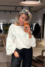 Suzie Kondi - Top - Balon Cotton Poplin - White