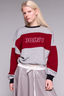 Johny - Sweater - Oscar - Grey/ Burgundy