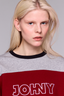 Johny - Sweater - Oscar - Grey/ Burgundy