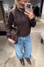 BYLOTTE Studios - Trui - Stevie Knit - Dark Brown